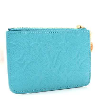 LV X TM Monogram Romy Card Holder Kabira Blue