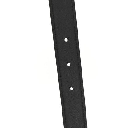 Swift Epsom 24mm Mini Constance H Belt 75 30 Black Etoupe