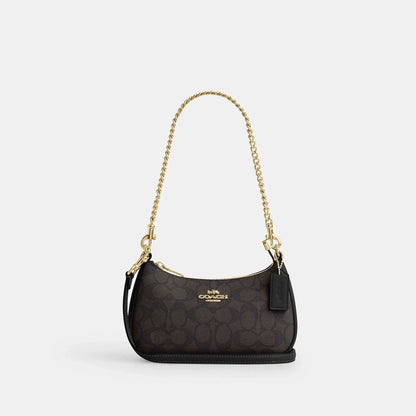 Coach Outlet Teri Mini Crossbody Bag In Signature Canvas