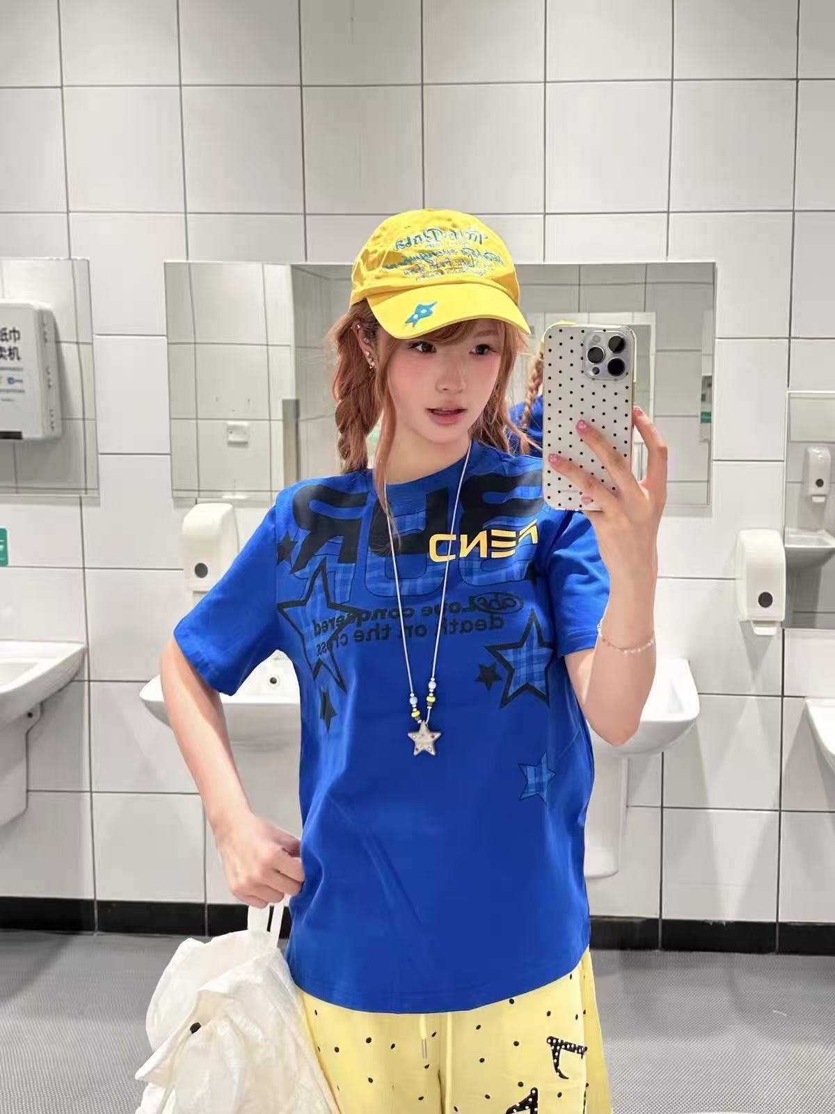 Retro Letter Print Oversized T-Shirt