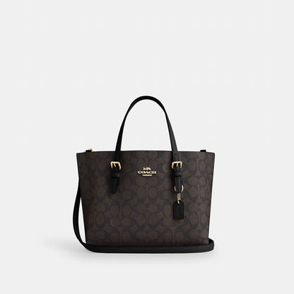 Coach Outlet Mollie Tote Bag 25 In Signature Canvas