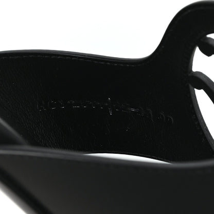 Calfskin Womens Mage Sandals 39 Black