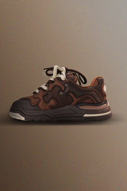 YADcrew Collab Puzzle Skate Sneakers