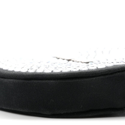 Raso Crystal Starlight Nano Circle Mini Bag Black