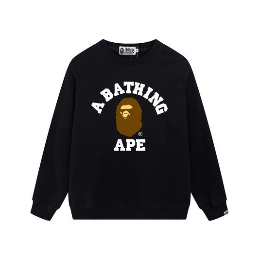 BAPE Classic College Logo Crewneck Sweatshirt