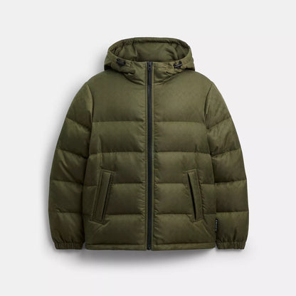 Coach Outlet Tonal Signature Down Jacket