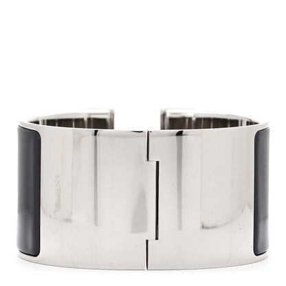 Enamel Extra Wide Clic Clac H Bracelet GM Belu Nuit