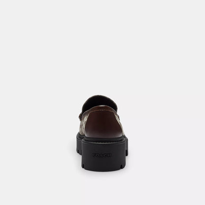 Coach Outlet Lucy Loafer In Signature Jacquard