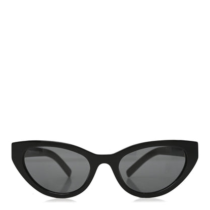 Acetate Cat Eye Sunglasses SMU A04 Black