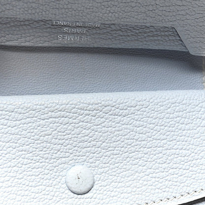 Chevre Mysore Mini Bearn Wallet Bleu Brume