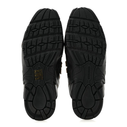 X NEW BALANCE Bleached Calfskin 530 SL Slip-On Sneakers Mules 36.5 Black