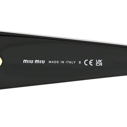 Acetate Cat Eye Sunglasses SMU 06Y Black Ardesia