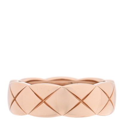 18K Beige Gold Small Coco Crush Ring 54 7