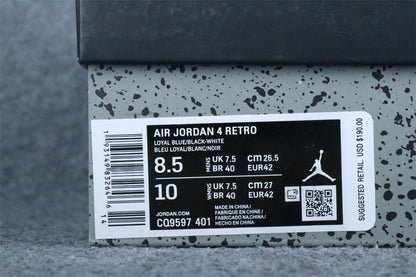 Air Jordan 4 Retro Winter 'Loyal Blue'