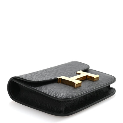 Epsom Constance Slim Wallet Black
