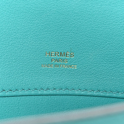 Swift Kelly Cut Clutch Pochette Vert Verone