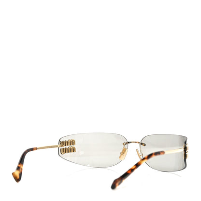 Metal Aube Sunglasses SMUA51 Gold Light Grey