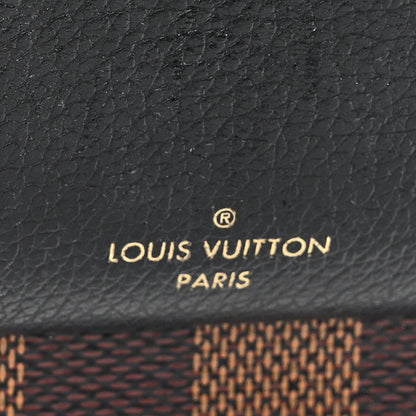 Damier Ebene Vavin Chain Wallet Black