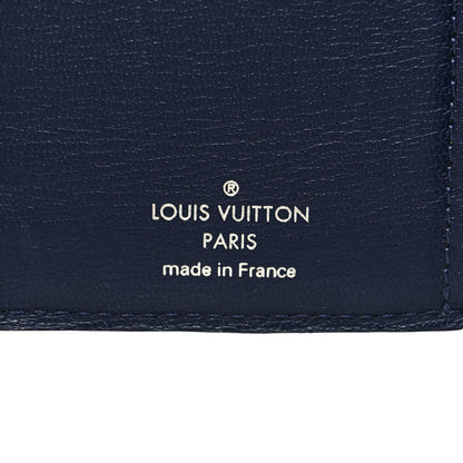 Crocodile Capucines Compact Wallet Saphir