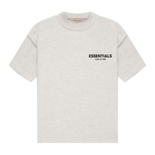 Essentials Fear of God KIDS Light Oatmeal Tee