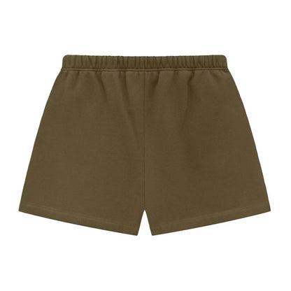 Essentials Fear of God Soccer Shorts Tee Olive
