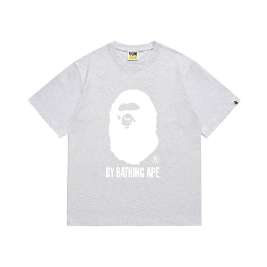 BAPE White Head Logo Graphic T-Shirt