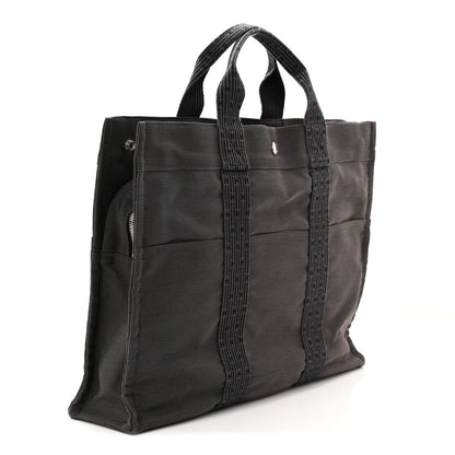 Canvas Herline MM Tote Grey