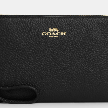 Coach Outlet Corner Zip Wristlet