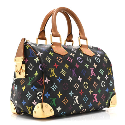 Monogram Multicolor Speedy 30 Black