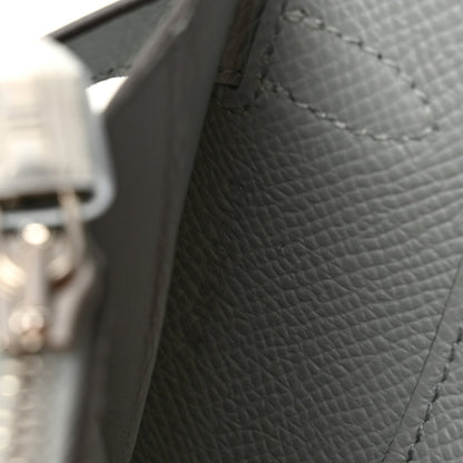 Epsom Kelly Wallet To Go Gris Pantin