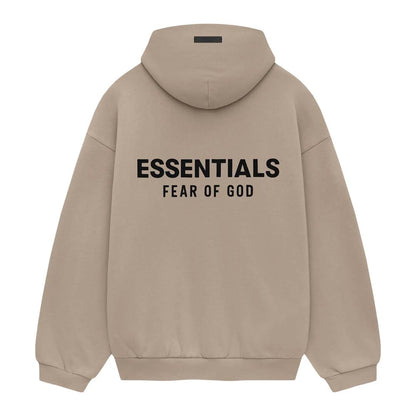 Fear of God Essentials Fleece Hoodie II Desert Sand