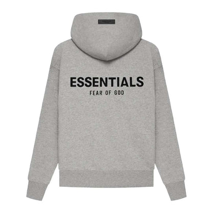 Fear of God Essentials KIDS Dark Oatmeal Hoodies