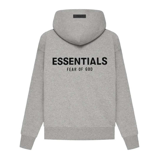 Fear of God Essentials KIDS Dark Oatmeal Hoodies