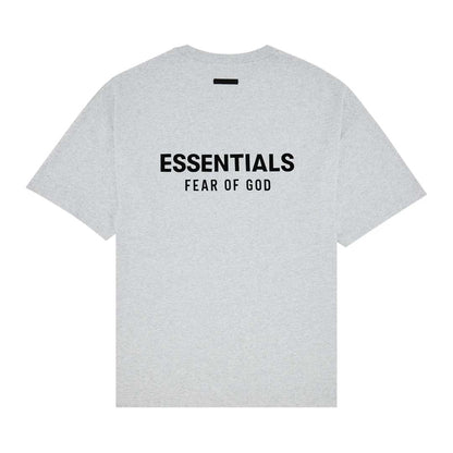 Fear of God Essentials Light Heather Grey Crewneck Tee