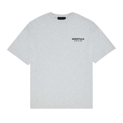 Fear of God Essentials Light Heather Grey Crewneck Tee