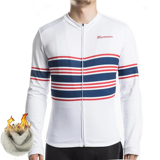 Elite White Thermal Fleece Jersey