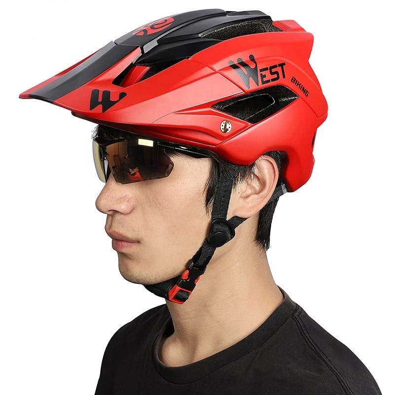 WEST BIKING Trail XC MTB All-terrain Bike Helmet