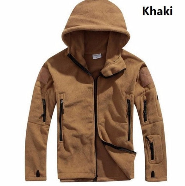 Military Winter Thermal Fleece Tactical Jacket