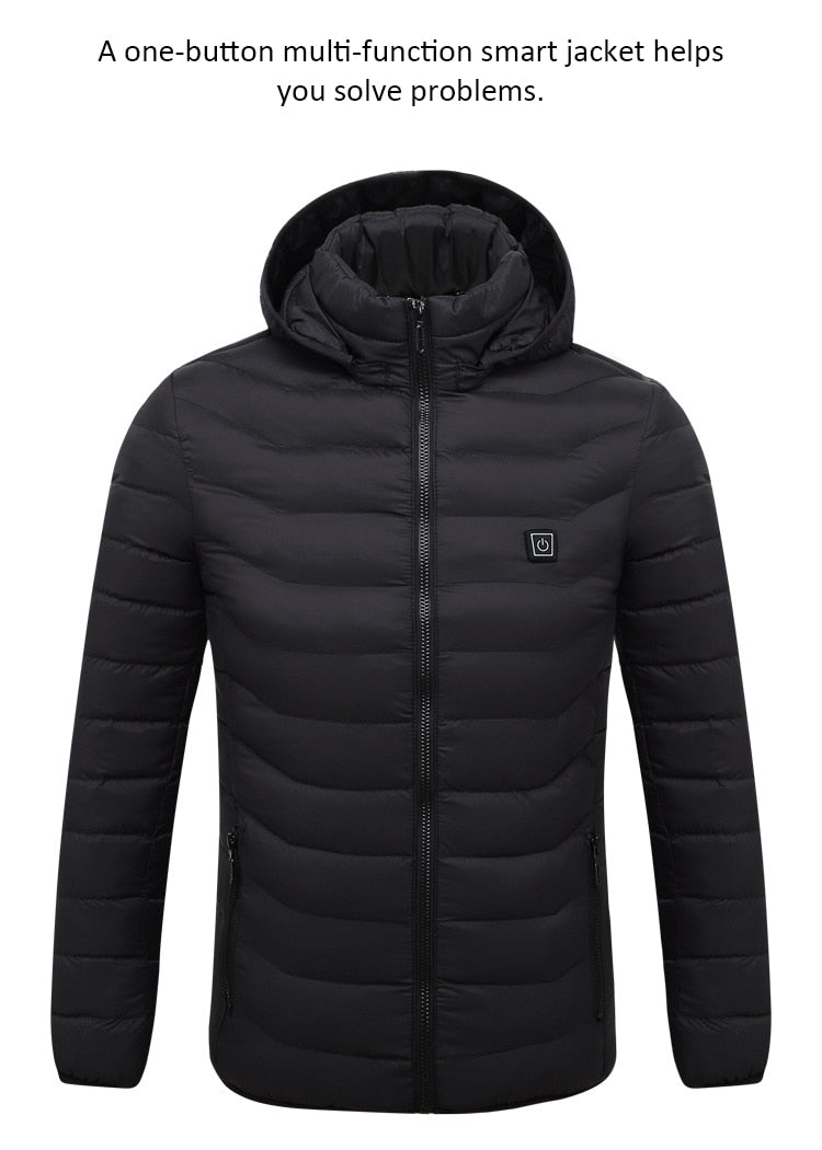 Smart USB Heated Winter Jacket