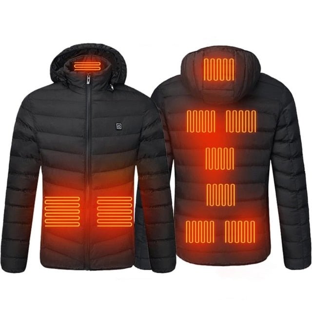 Smart USB Heated Winter Jacket