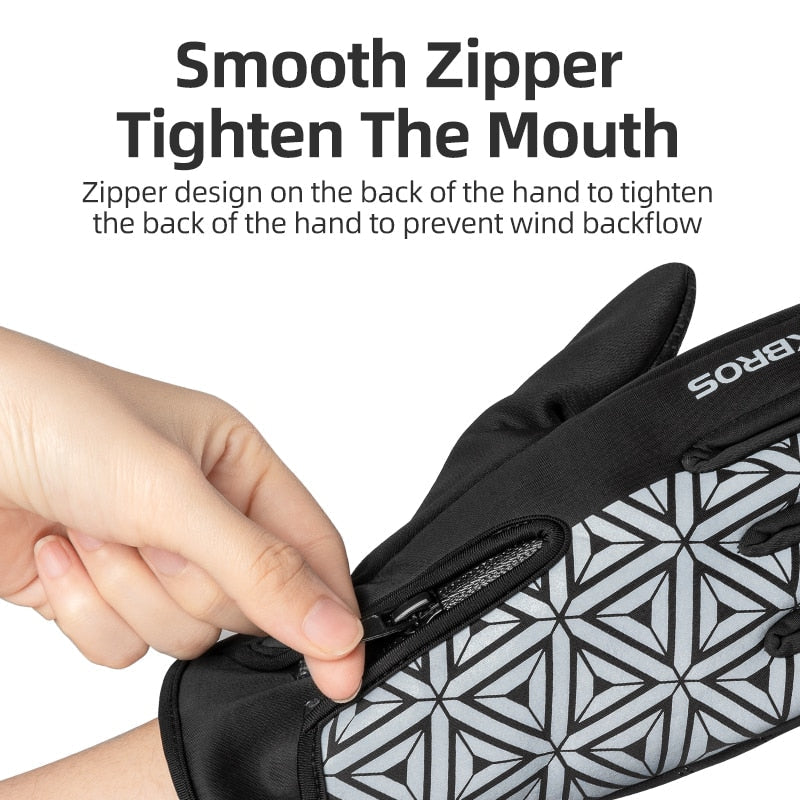 Rocker Fleece Winter Touch Screen Gloves