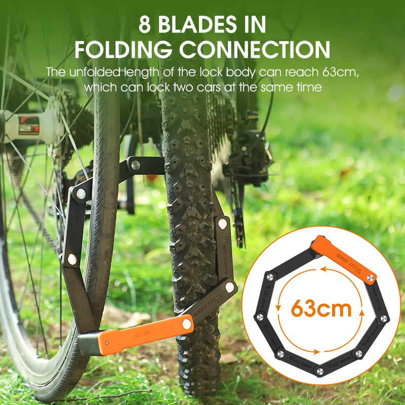 Mini Portable Bicycle Folding Lock