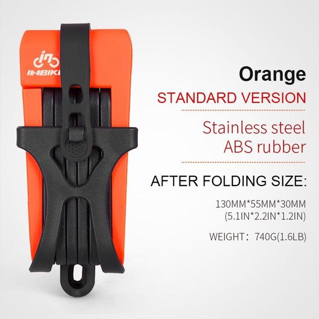 INBIKE Alloy Steel Folding Lock