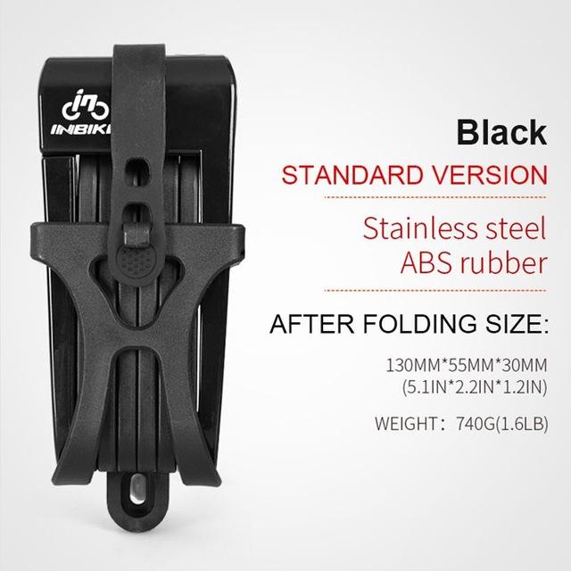INBIKE Alloy Steel Folding Lock