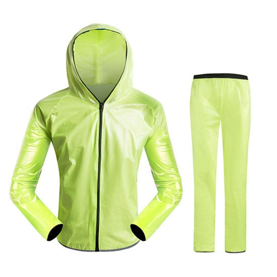 WEST BIKING Cycling Raincoat Pants Coat Set