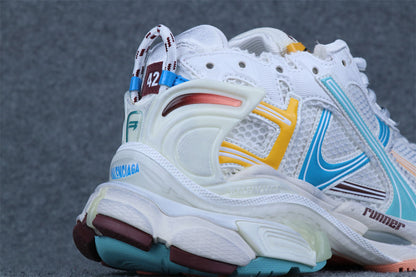 Balenciaga Wmns Runner Sneaker 'Worn-Out - White Blue Pink'