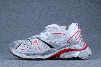 Balenciaga Runner Sneaker 'Silver White Red Orange'