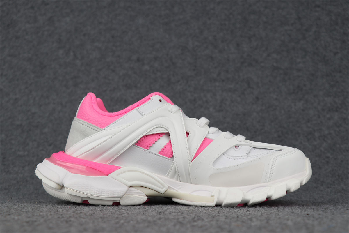 Balenciaga Wmns Track Sneaker 'White Fluo Pink'