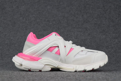 Balenciaga Wmns Track Sneaker 'White Fluo Pink'