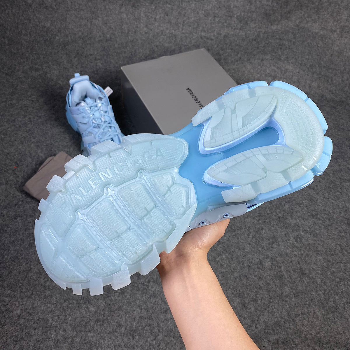 Balenciaga Wmns Track Sneaker 'Light Blue'